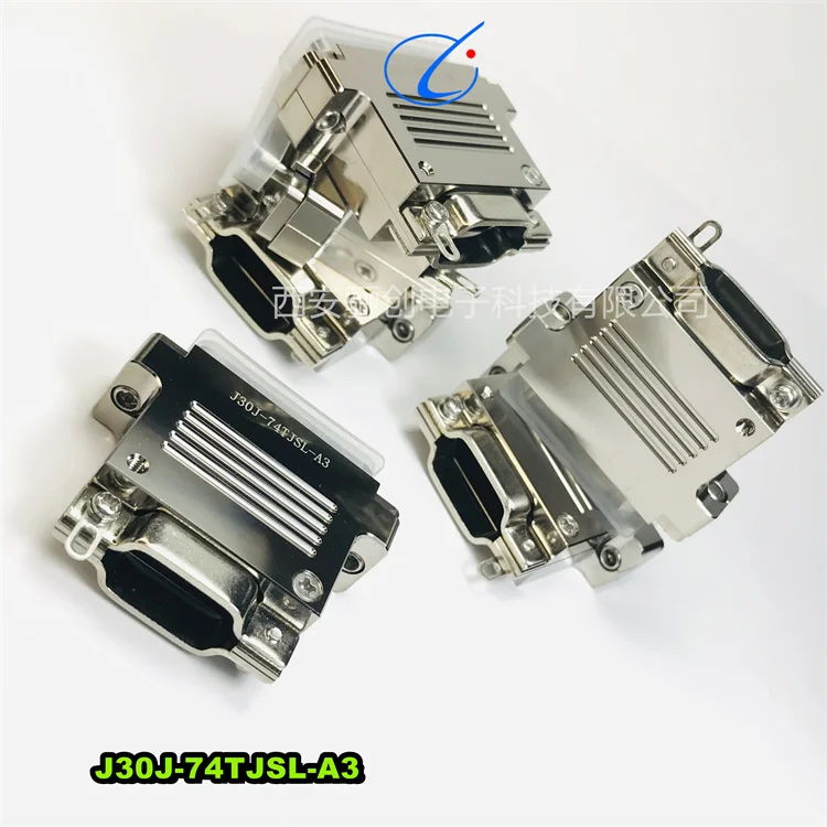 Metal Welded Plug J30J-74TJSL J30J-74TJSL-A3 Plug with Tail Clamp