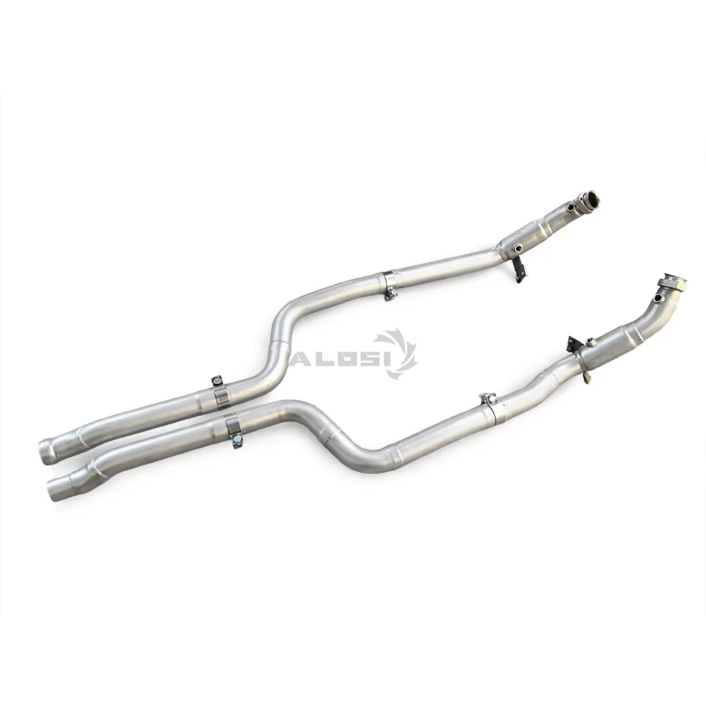 Valved Catback Exhaust with Long Downpipe for CLS350 W218 3.5 2012-2018 SS304 Performance Sound Muffler