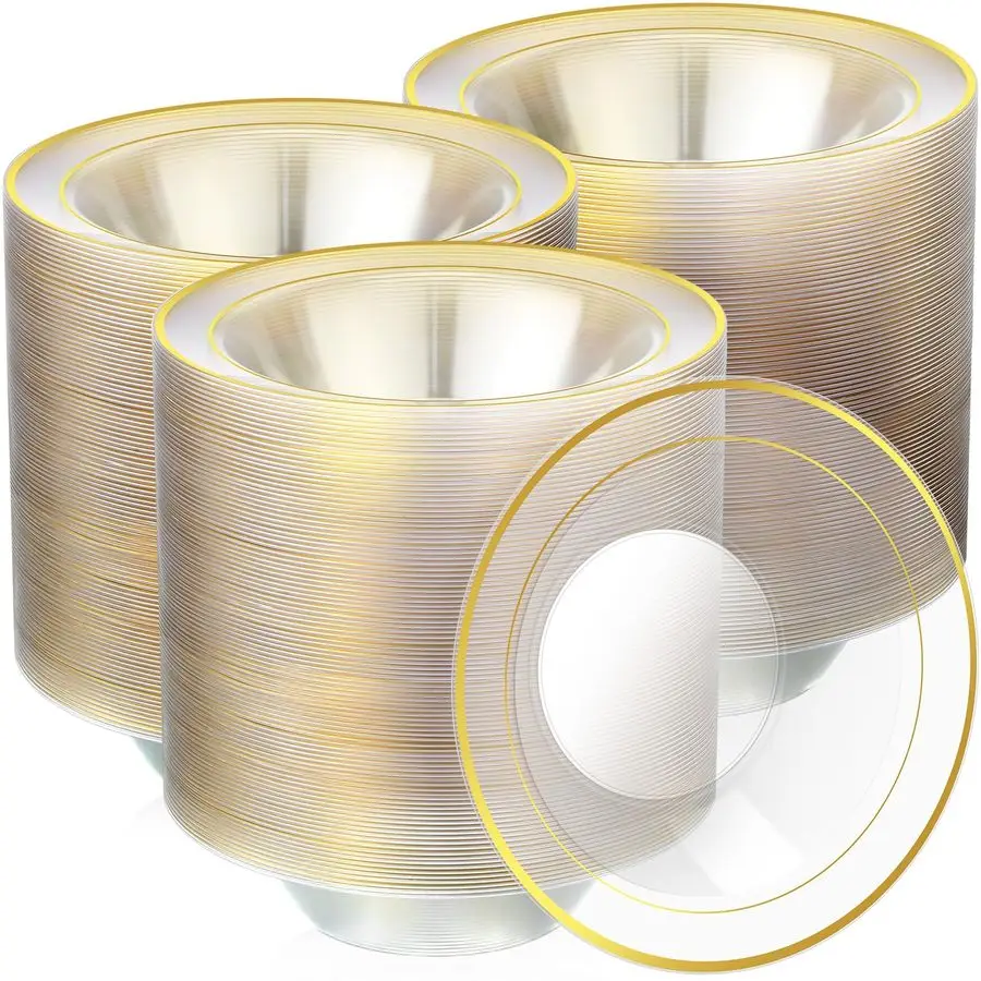 100 Pcs Plastic Bow…