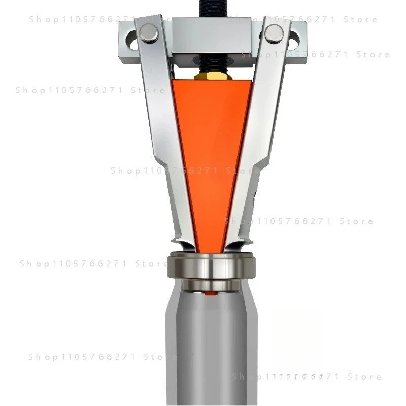 Motorcycle Head Steering Removal Tool Steering Stem Puller For Tapered Roller Bearing Labor Saving Precise Fit Durable