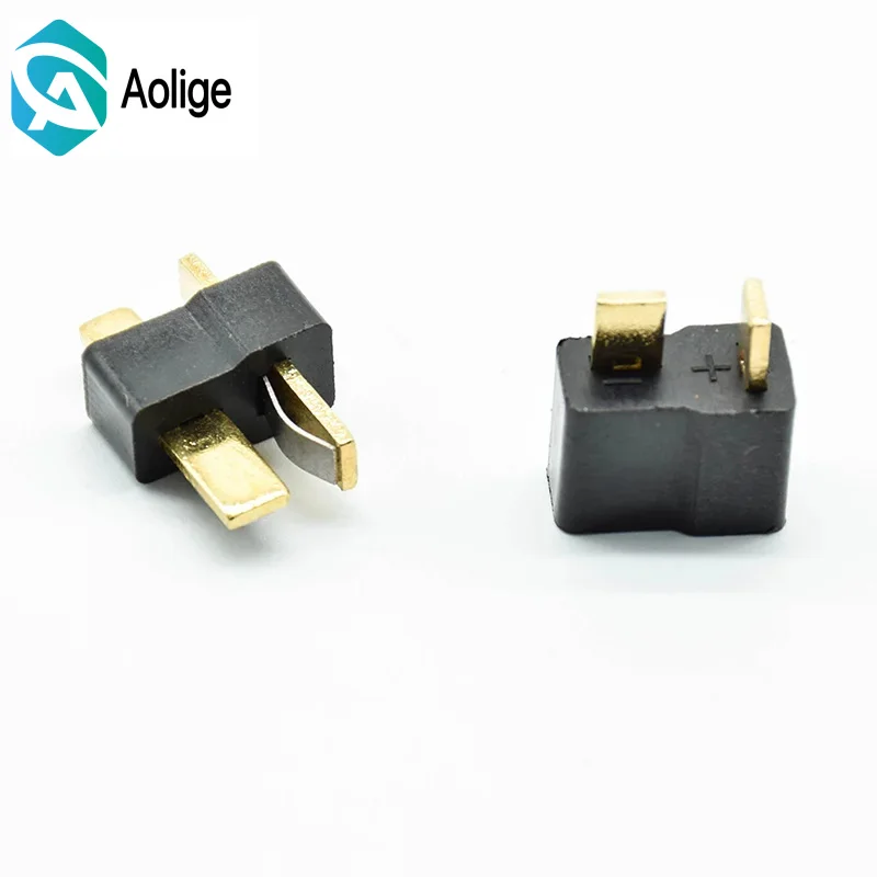 

10pcs/5sets black red Male Female Deans Connectors T Plug Style For RC LiPo Battery G08 banana Jack Adapter Plug Socket