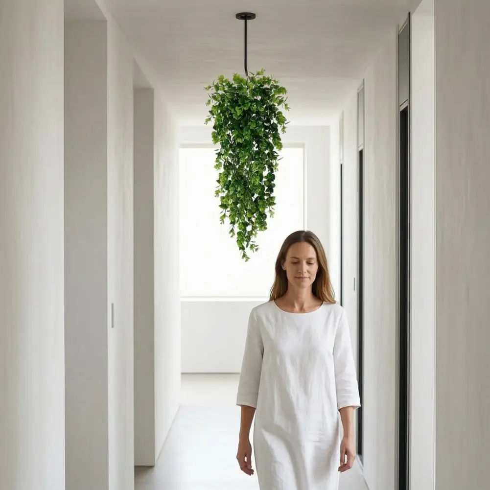 Fake Hanging Plants for Wall Decor Artificial Hanging Plant Vines Flexible Waterproof Faux Greenery Leaves for Indoor for Home