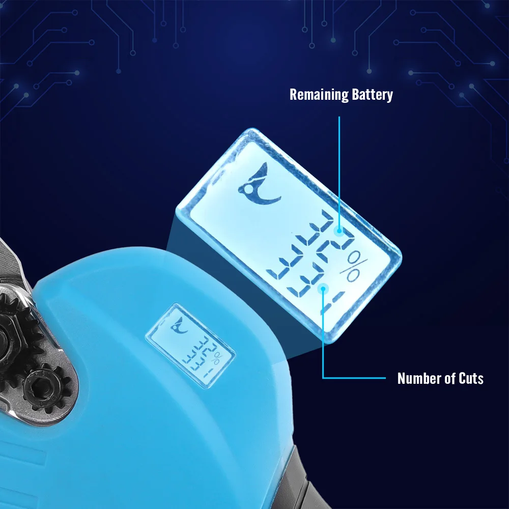 28 مللي متر مقصات التقليم الكهربائية شاشة LCD عرض المقلم الكهربائي مع بطارية ليثيوم فروع شجرة الفاكهة التقليم القاطع