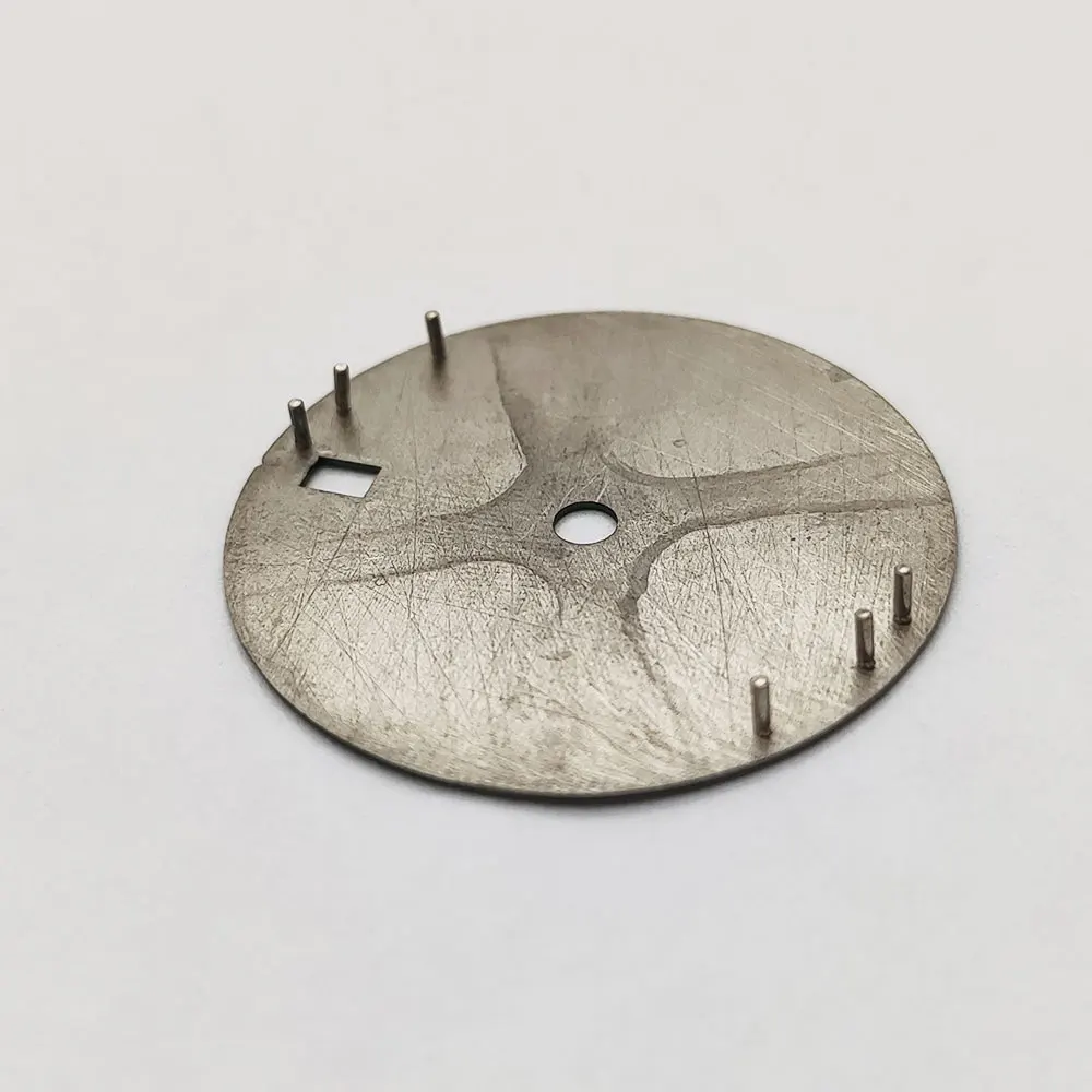 NH35 dial Arabic dial solid metal custom logo 28.5mm dial suitable for NH35 movement watch modification parts replacement parts