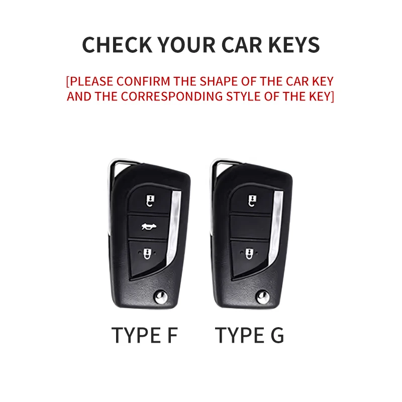 Suede Car Flip Key Case Cover For Toyota Aygo Yaris Highlander Corolla Camry RAV4 Levin Reiz Hilux Car Smart Key Protector Shell