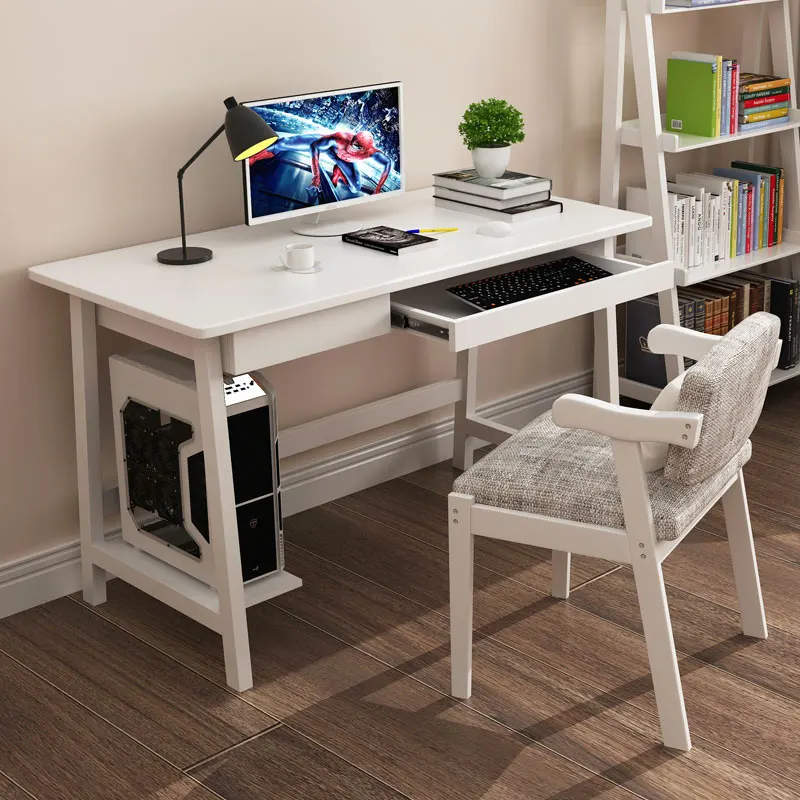 

Светлые роскошные минималистичные ноутбуки в скандинавском стиле, компьютерные столы, современный простой игровой стол Tavolo Informatico, офисная мебель