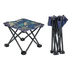 Outdoor Collapsible Stool Fishing Bench Portable Stool for Camping Hiking Beach Art Students Sketch Queuing  folding chair