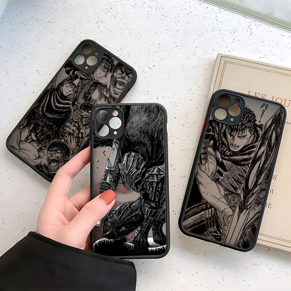 Berserk Guts Hot Anime Phone Case For OPPO Realme 11 10 9i 9 8 8i 7 7i C15 C20 C21 C21Y C30 C31 C33 C35 C53 C55 4G 5G Pro Cover