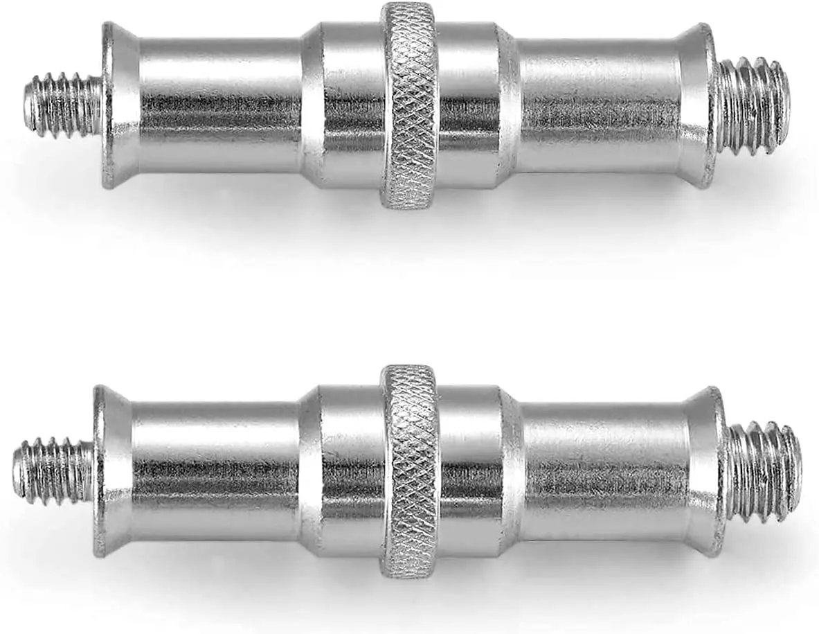 1/4 3/8 Spigot Stud adattatore maschio vite per fotocamera in metallo attrezzo manuale per fotografia per ombrello Flash Light treppiede accessorio per Studio fotografico