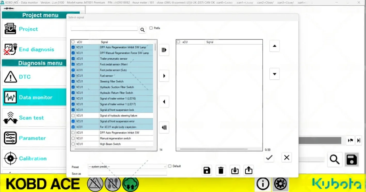 

Диагностическое программное обеспечение AutoDVD2 Kubota KOBD ACE v2.04.0100