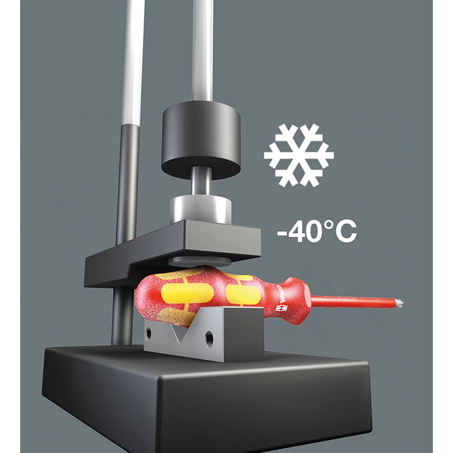 WERA Tool 1000V Insulated Screwdriver for Slotted Phillips Screws Multi Sizes Electrician Repair Tools 050061