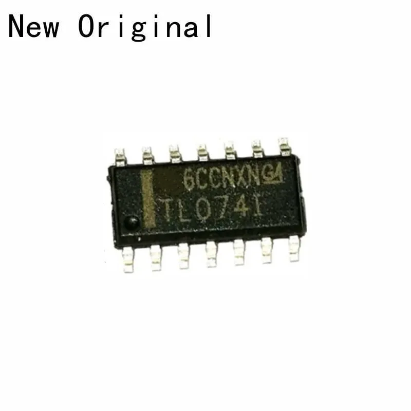 TL074IDR SOP14 New and Original LOW-NOISE JFET-INPUT OPERATIONAL AMPLIFIERS