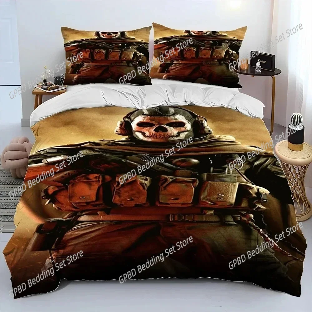 

3D Print Game Call of Duty COD Bedding Set Single Twin Double Queen King Cal King Size Bed Linen Set