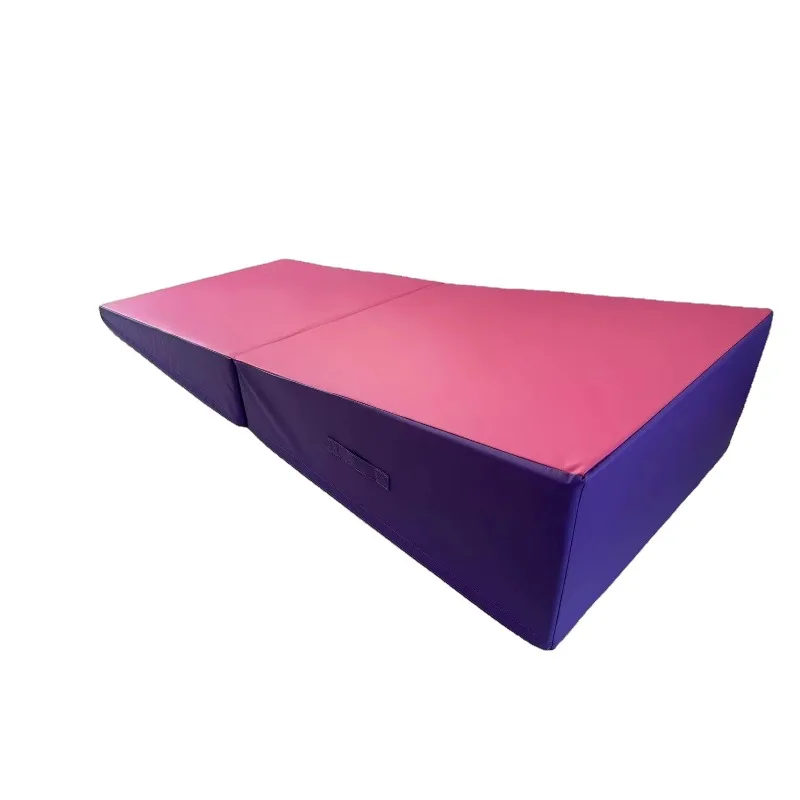 High-Quality Soft Foldable Triangle Mat Stable Support For Professional Gymnastic Training Activities Best Choice