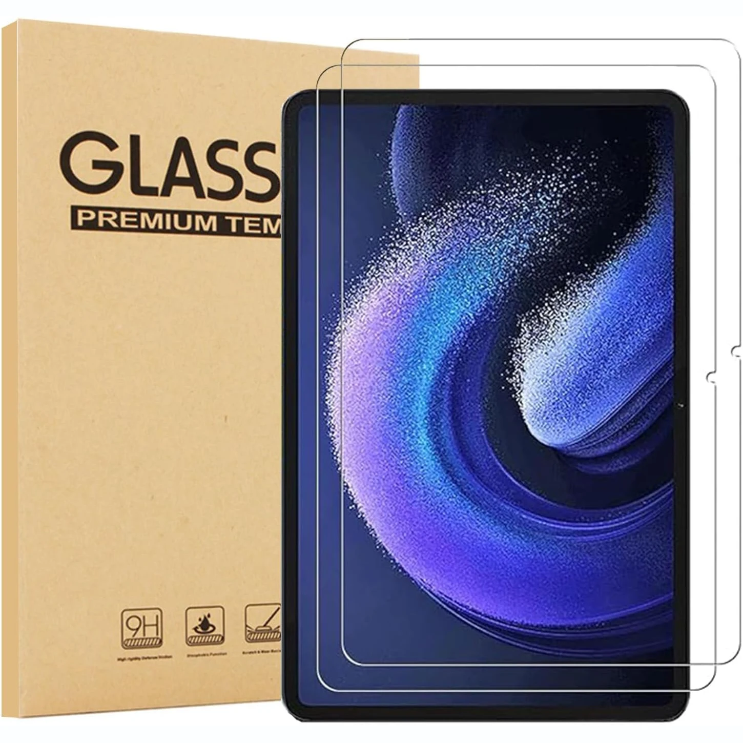 

2pcs 9H Tempered Glass For Xiaomi Pad 6/Pad 6 Pro 11'' 2023 Clear Anti Scratch Screen Protector Tablet Film