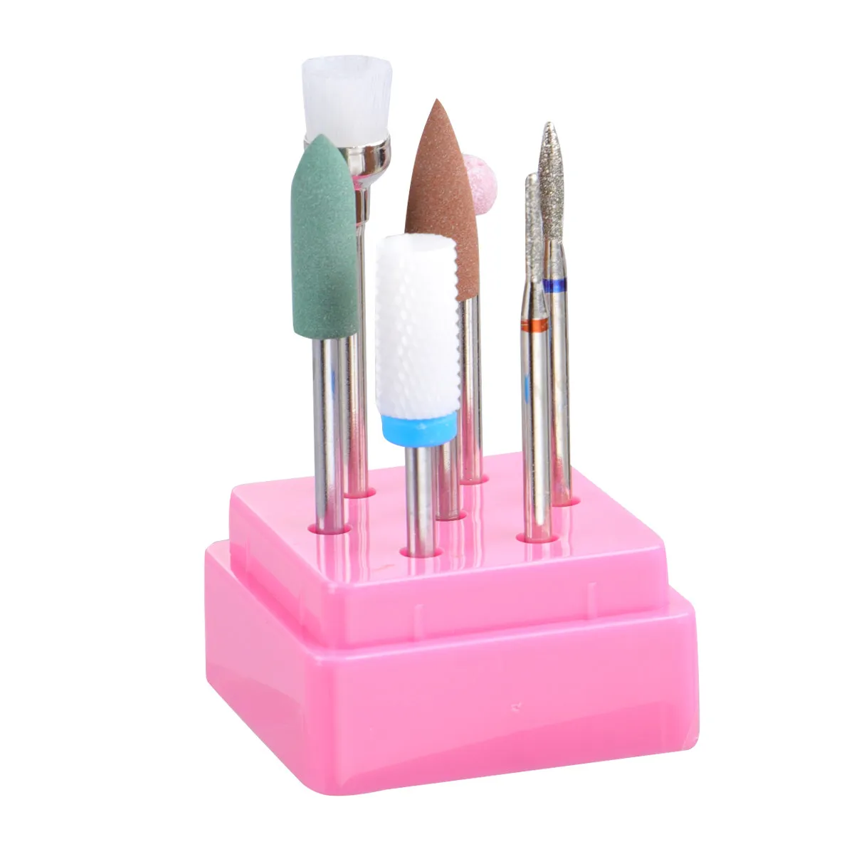 

Набор из 1 насадки для шлифовки ногтей из вольфрамовой стали, высококачественные маникюрные насадки для ухода за кутикулой и боковыми стенками, для использования с электрическим аппаратом для маникюра.