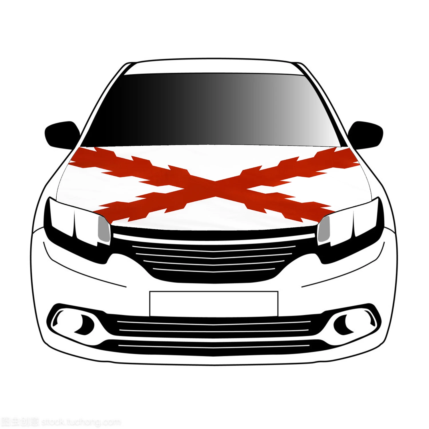 Bordo İspanyol imparatorluk çapraz bayraklar 3.3x5ft/5x7ft %100 polyester Gelişmiş süblimasyon baskı araba kılıfı bayrağı + üçgen raptiye