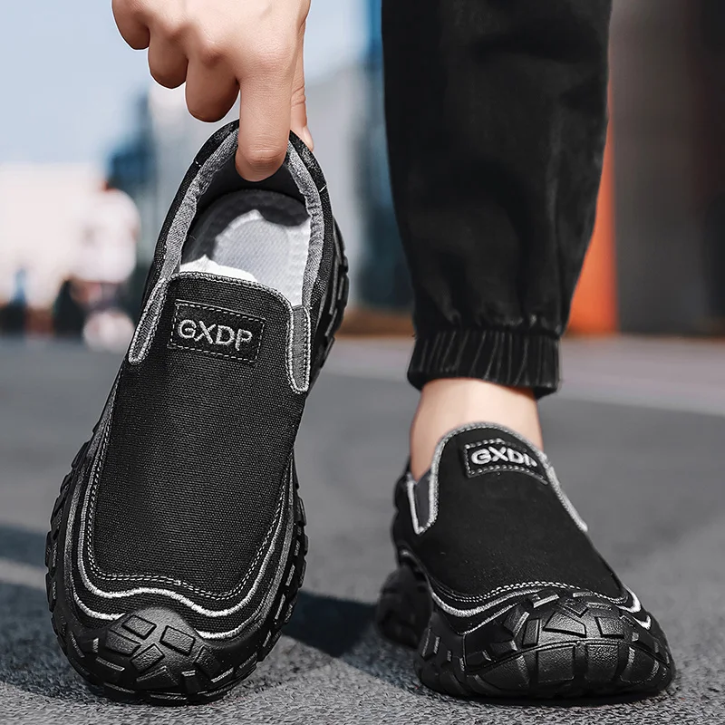 2026 Trendy Casual Sports Versatile Low Cut Breathable Lightweight and Small Minded Breathable Lazy Sneakers Men's Shoes