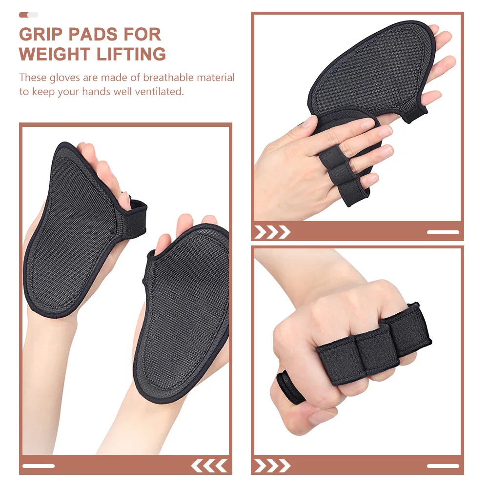 

Half Finger Gloves Durable Non Slip Palm Protection for Weightlifting Biking Driving Hiking Skateboarding Sports Training