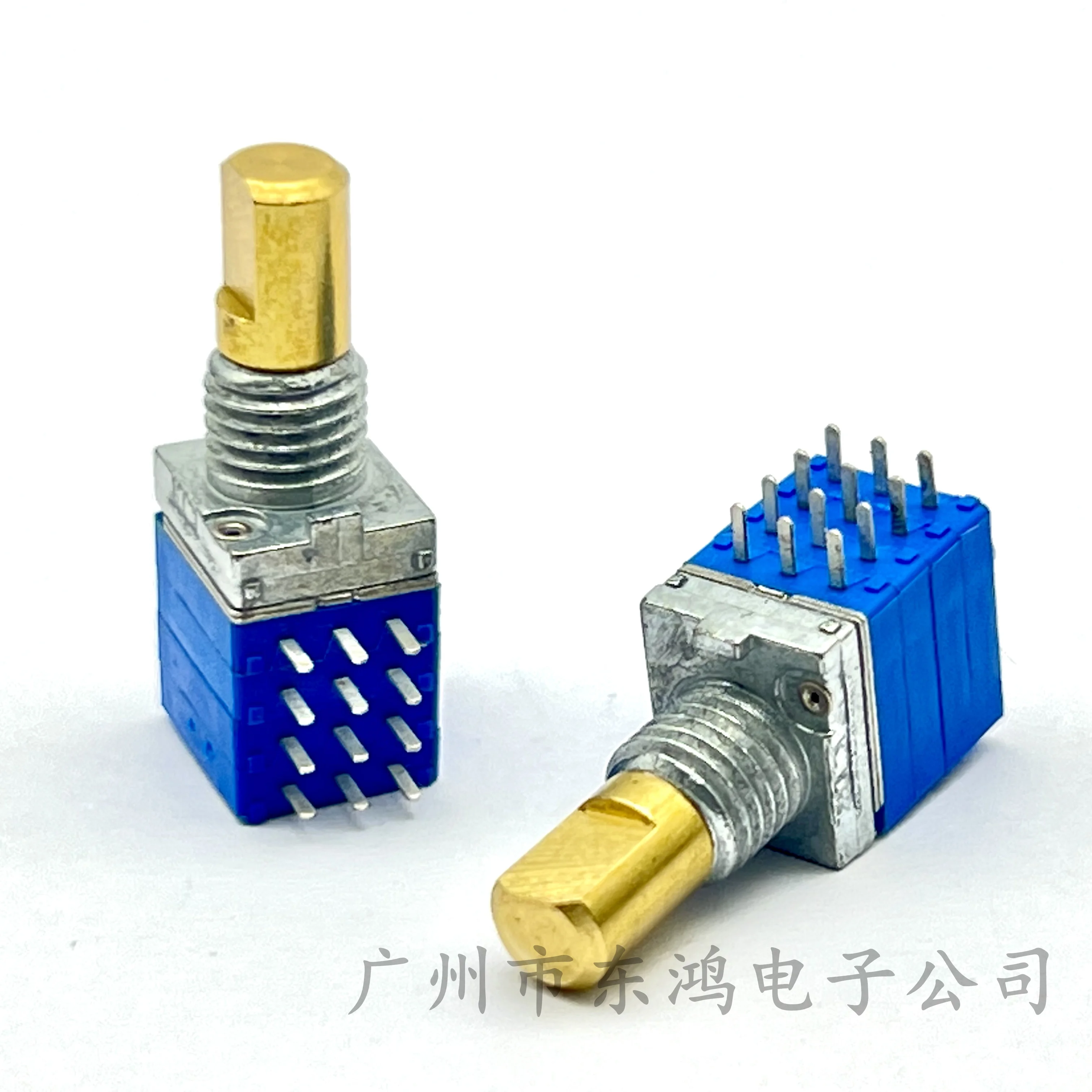 2 pcs CTR Long Terre ED08D140 Rotary Encoder 15 Positioning 12 Feet Intercom Accessories Shaft Length 12MM