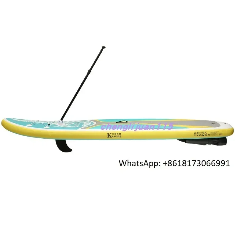 Endless Flow, Turning Paddleboard, Inflatable SUP Surfing Paddle, Water Skiing Board, Can be Paired with Underwater Propulsion