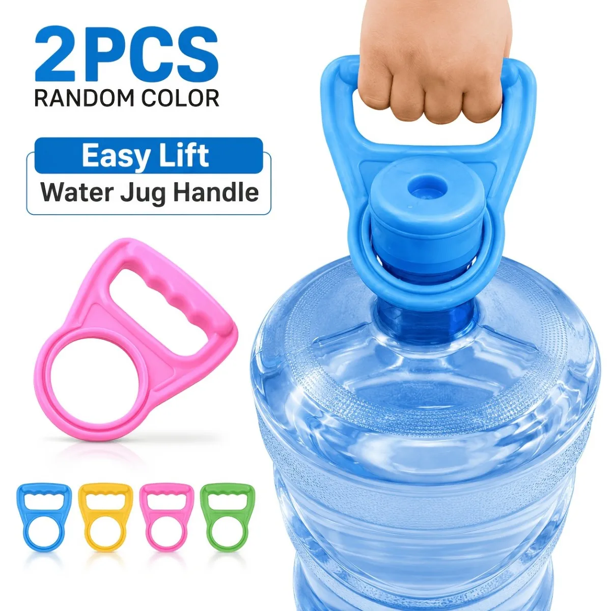 Kettle handle, easy to lift water bottle handle, ergonomic anti slip plastic handle, suitable for home, office, camping