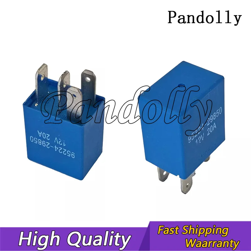 2pcs 95224-29850 9522429850 Power Relay 12V 4-pin for KIA Car Air Conditioning Fan Fuel Pump Relays Relay Fan 95224 29850