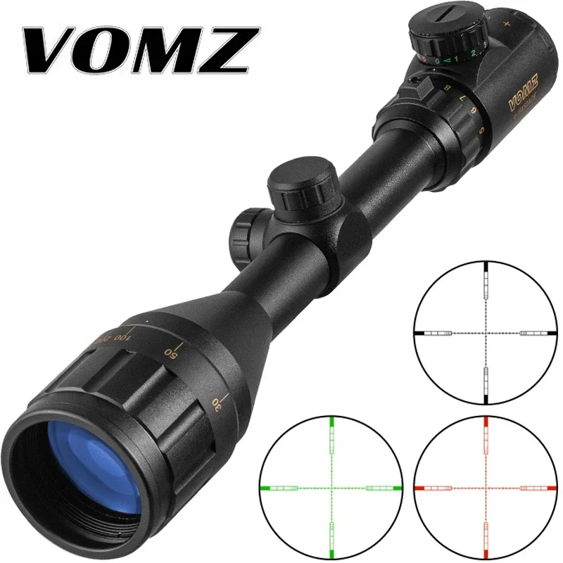 

VOMZ 4-16X50 AOE Scope Optics Rifle Sight Tactical Riflescope Hunting Scopes Full Size Glass Etched Reticle Air Rifle Scope