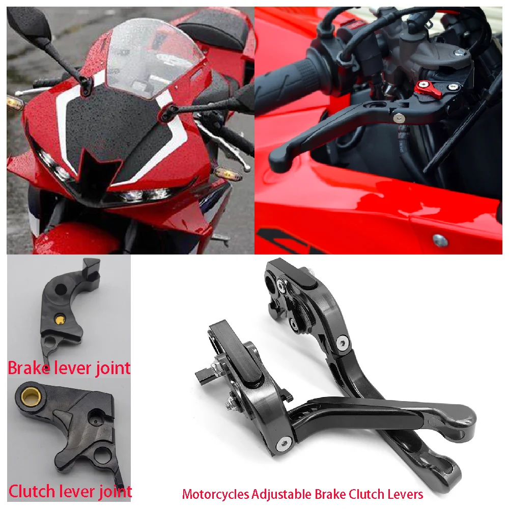 

For Honda CBR600RR CBR600 RR CBR 600RR F5 ABS 2007-2024 Motorcycle Brake Clutch Lever Adjustable Folding Extendable Refit Bar