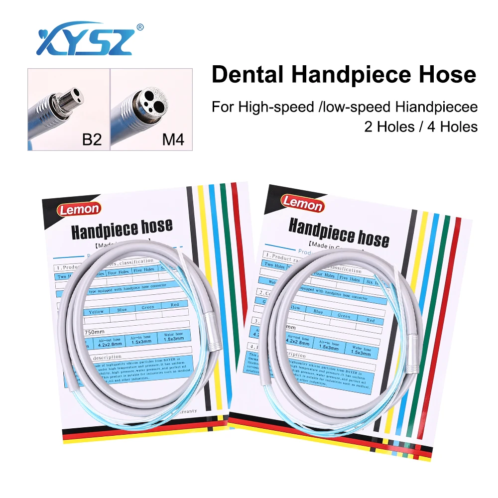 

Dental Handpiece Hose 2/4 Holes Silicone Tube for High Speed Handpiece Air Tubrine Wire for Dental Chair Dentistry Accessiores