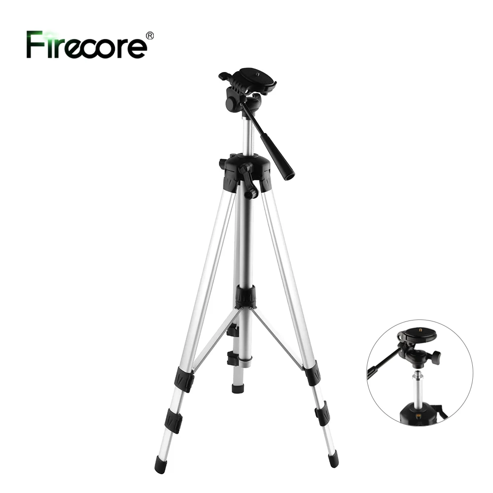 FIRECORE Tripod For Laser Level 1.56M 1/4" Interface 360° Adjustable Aluminum Laser Level Bracket