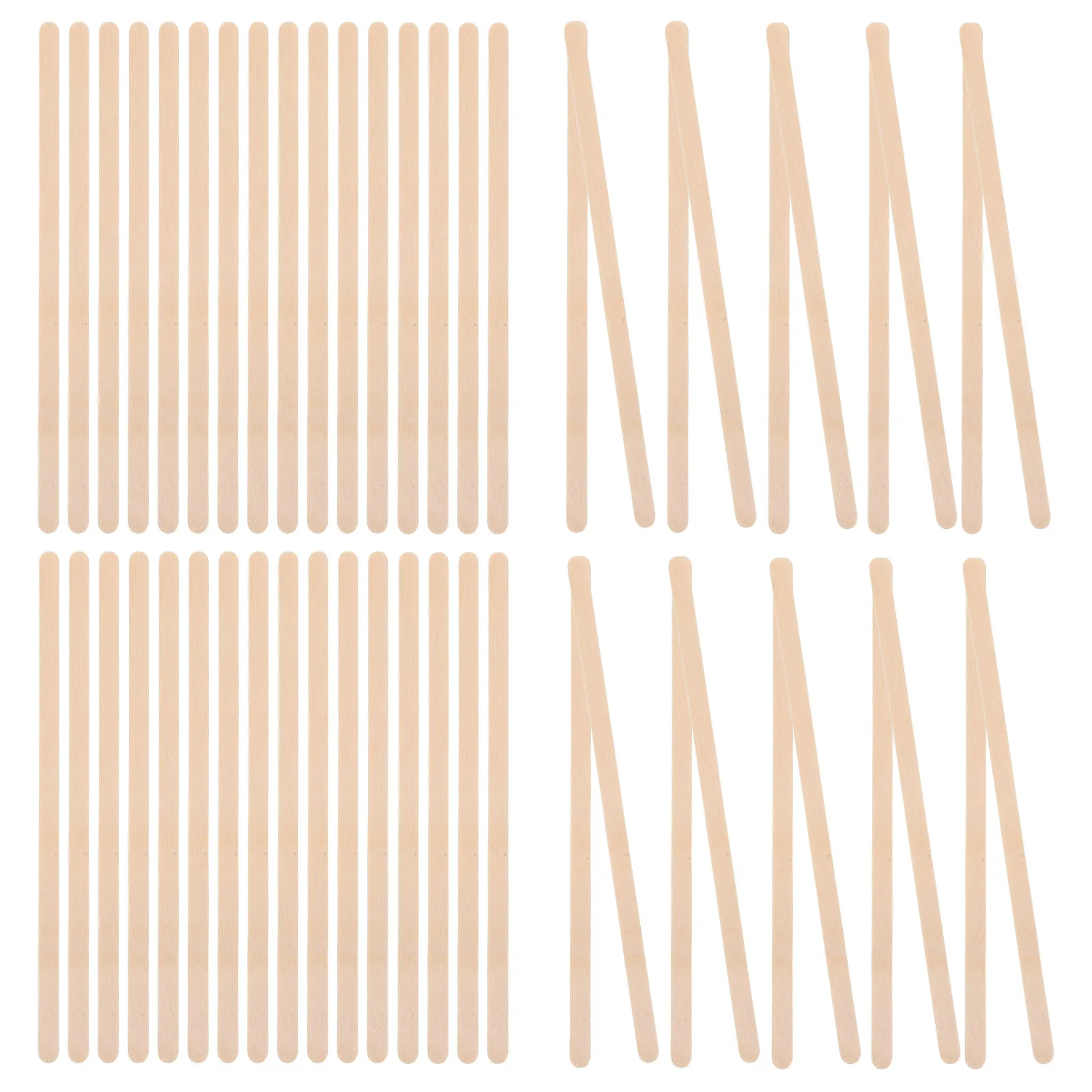 1000 Palitos de Madera para Mezclar Bebidas, Té y Café, Aptos para Varios Tamaños de Tazas, Ideales para Viajes al Aire Libre
