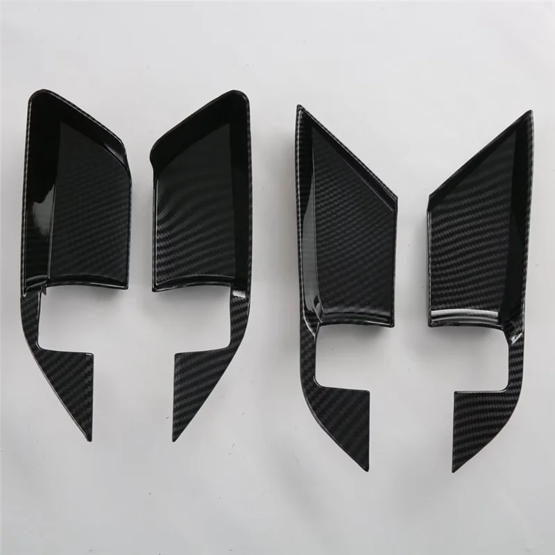 

G9-автомобильная внутренняя дверная ручка, чаша, панель, накладка для Toyota Camry 2024 2025, аксессуары из углеродного волокна