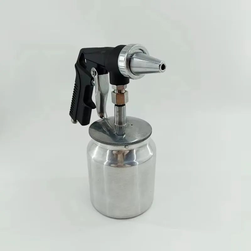 HVLP Pneumatic Sandblasting Gun 1000ml High-Grade Atomizing Air Spray Paint Gun Aluminum for Car Painting