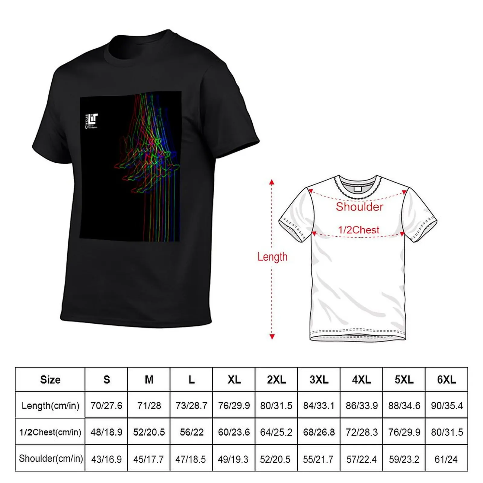 Dark Aerial Silk RGB Shift T-Shirt vintage anime shirt essential t shirt men workout shirt