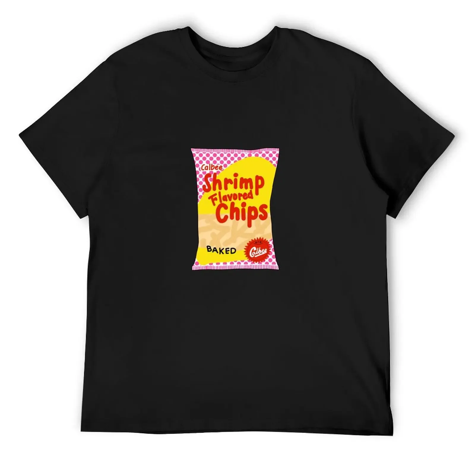 

Calbee Shrimp Chips T-Shirt heavyweights Louboutins tees shirts men