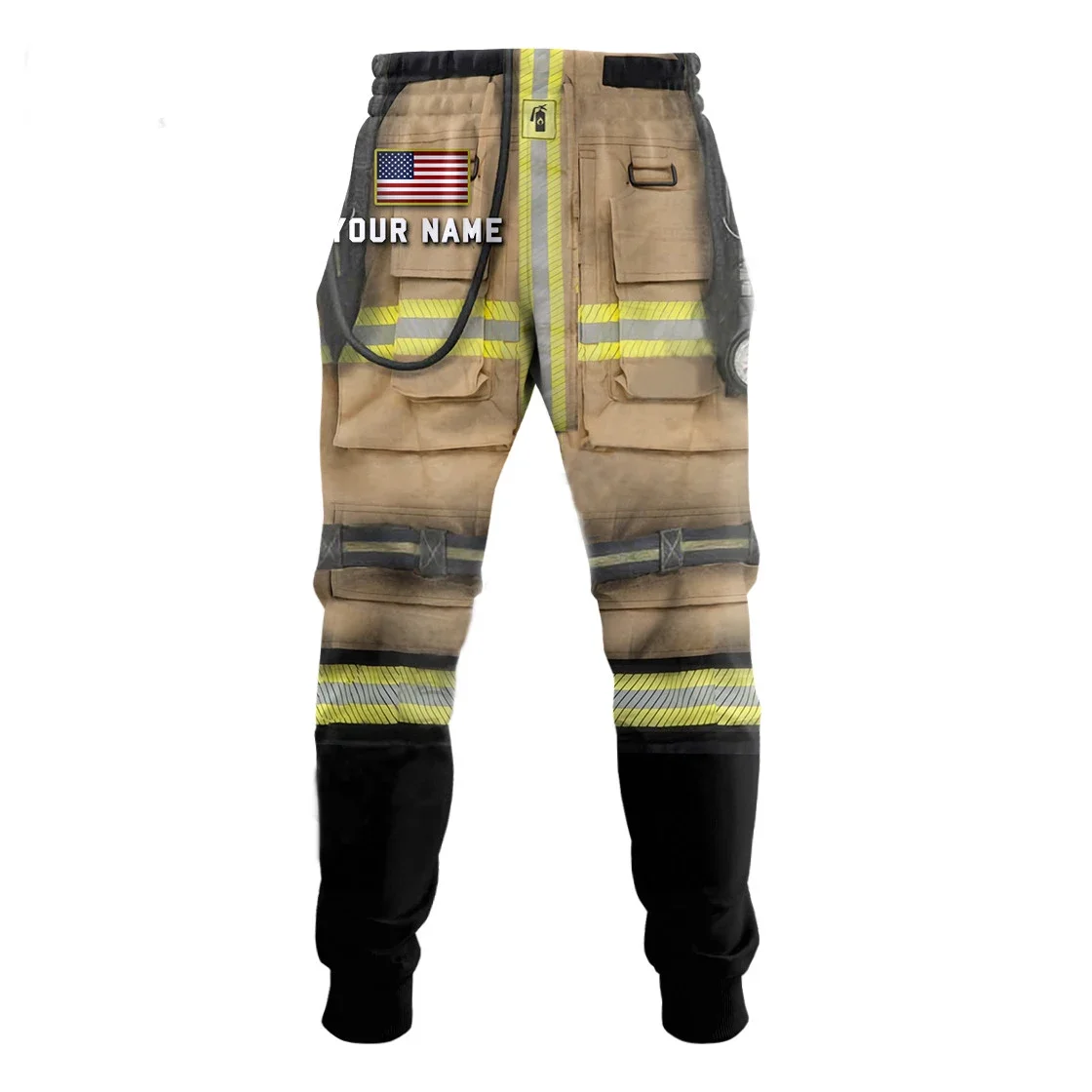 

Fashion Autumn Jogging Pants Customized Fireman Name 3D Printing Men's Pants Unisex Harajuku Street Leisure Sports Pants