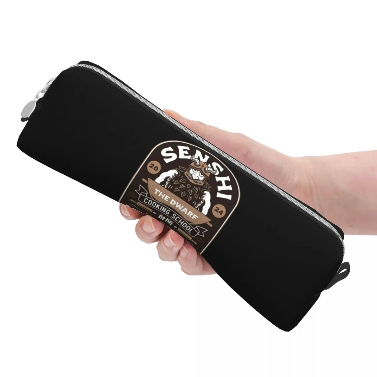 قزم الطبخ شعار المدرسة مقلمة تخزين كبير أكياس القلم صندوق القلم للبنين بنات مدرسة مكتب قلم رصاص الحقيبة حقيبة مستحضرات التجميل