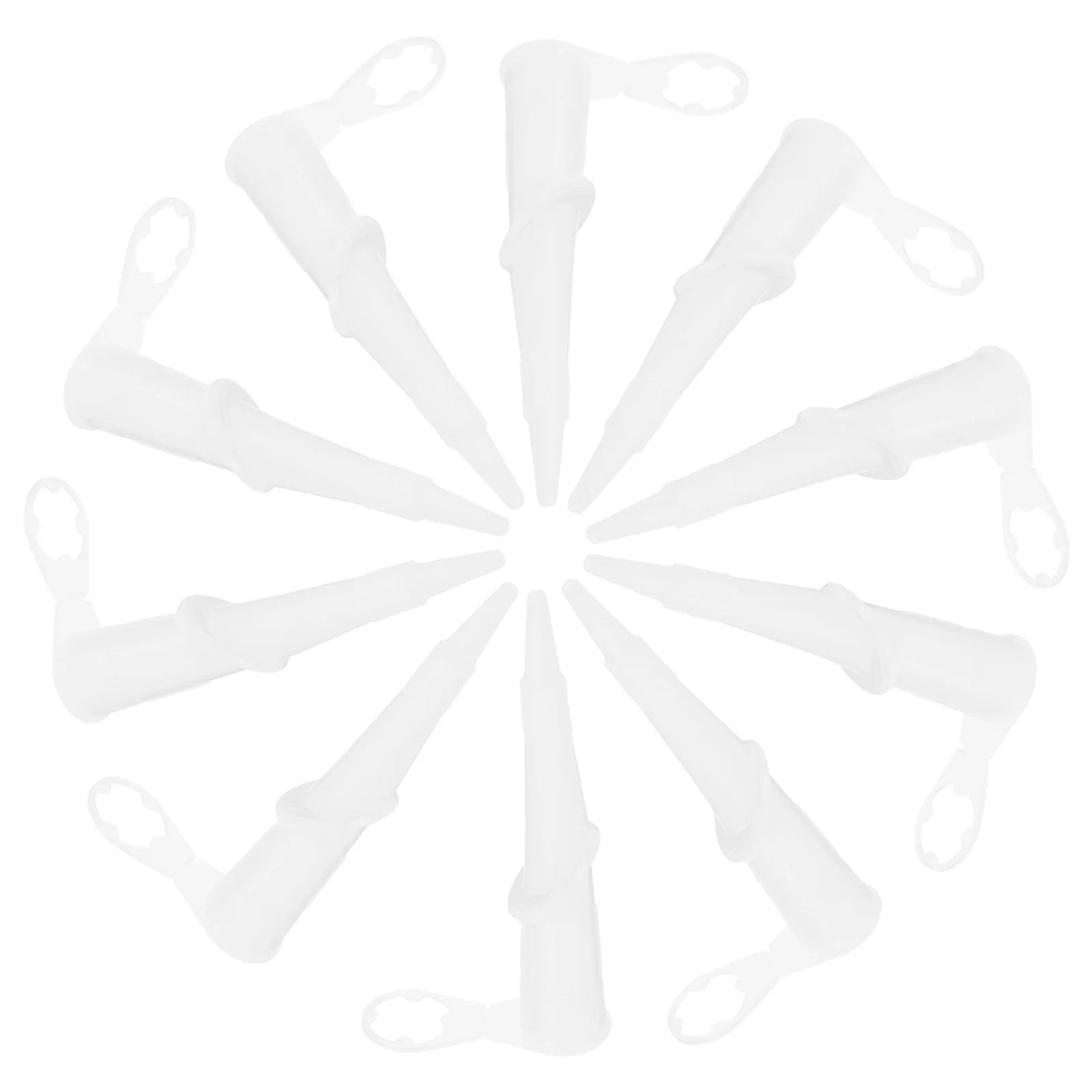 10 قطعة فوهة المفصل العالمية أداة الجص 360 درجة الدورية تلميح دائم المطاط الصلب انحناء السد نصائح لإصلاح المنزل #2