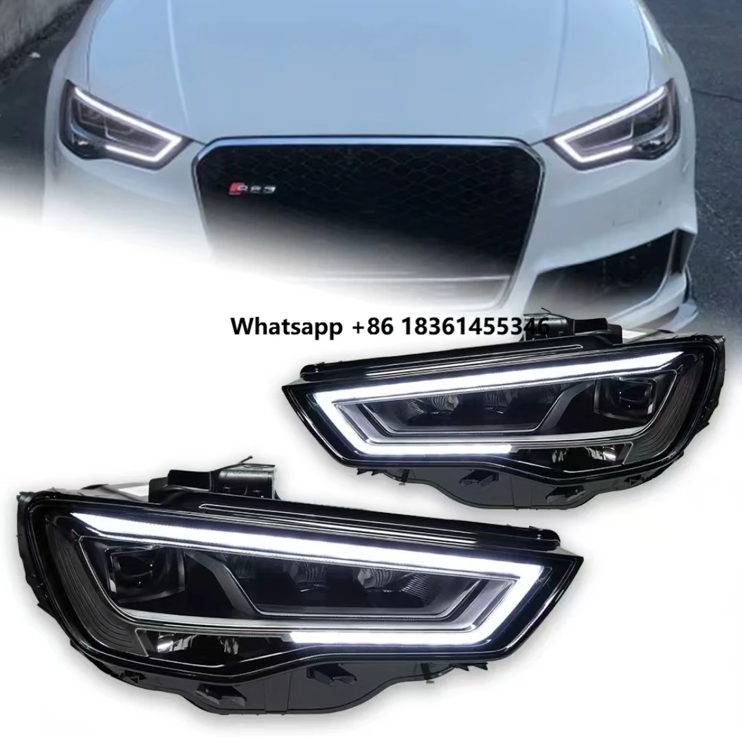 

For A3 8V0 2013-2016 A3 S3 Upgraded Full LED Headlights Assembly Plug and Play Upgraded Headlights