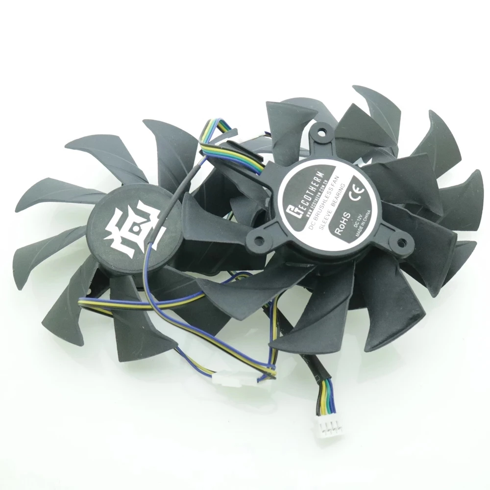 GFY09010E12SPA DC12V 85mm 4Pin 4Wire GPU Fan For ZOTAC GTX1070-8GD5 RTX2070 TRX2080-8GD6 RTX2080Ti Graphics Card Cooling Fan