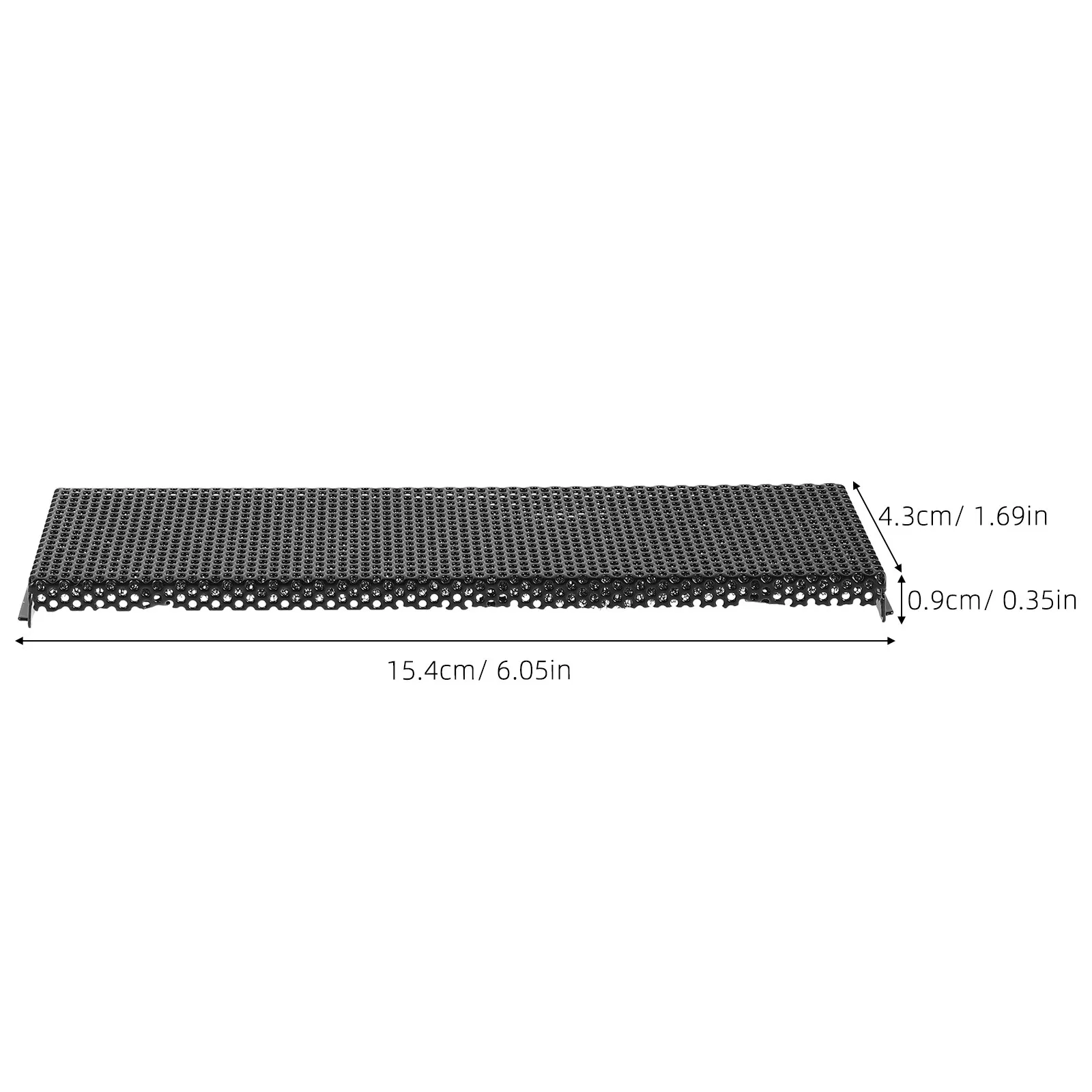 5Pcs Optical Drive Bay Cover Black Vented Hexagon Mesh Sponge Insert Replacement for Pc Tower Parts Cooling Dust Filter