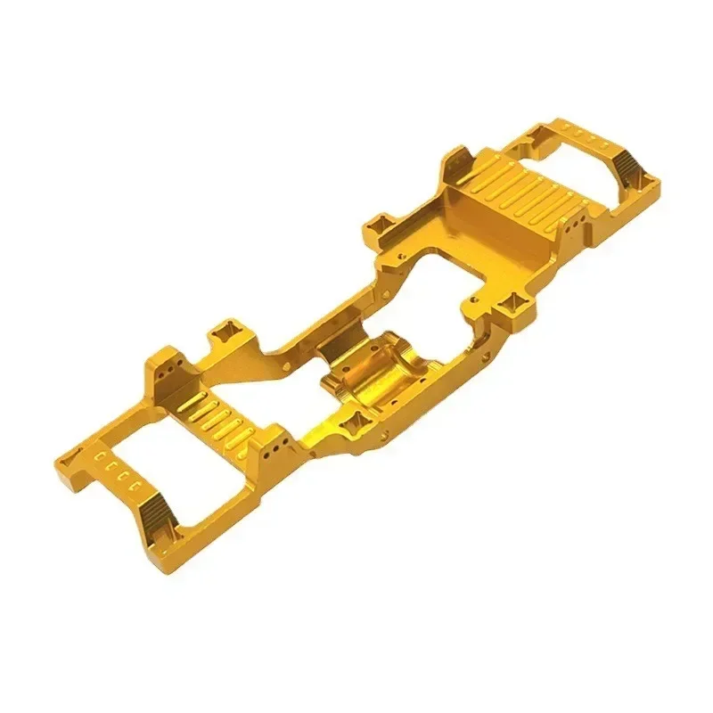 Metal Upgrading and Refitting CNC Process Chassis Frame for FMS 1/24 Xiaoqi FCX24 RC Car Parts