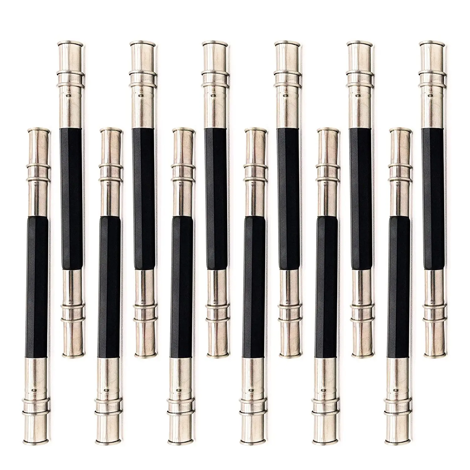 12Pcs Adjustable Dual Head Pencil Extender Holder Pencil Lengthener Length Extender Holder for School Office Supplies