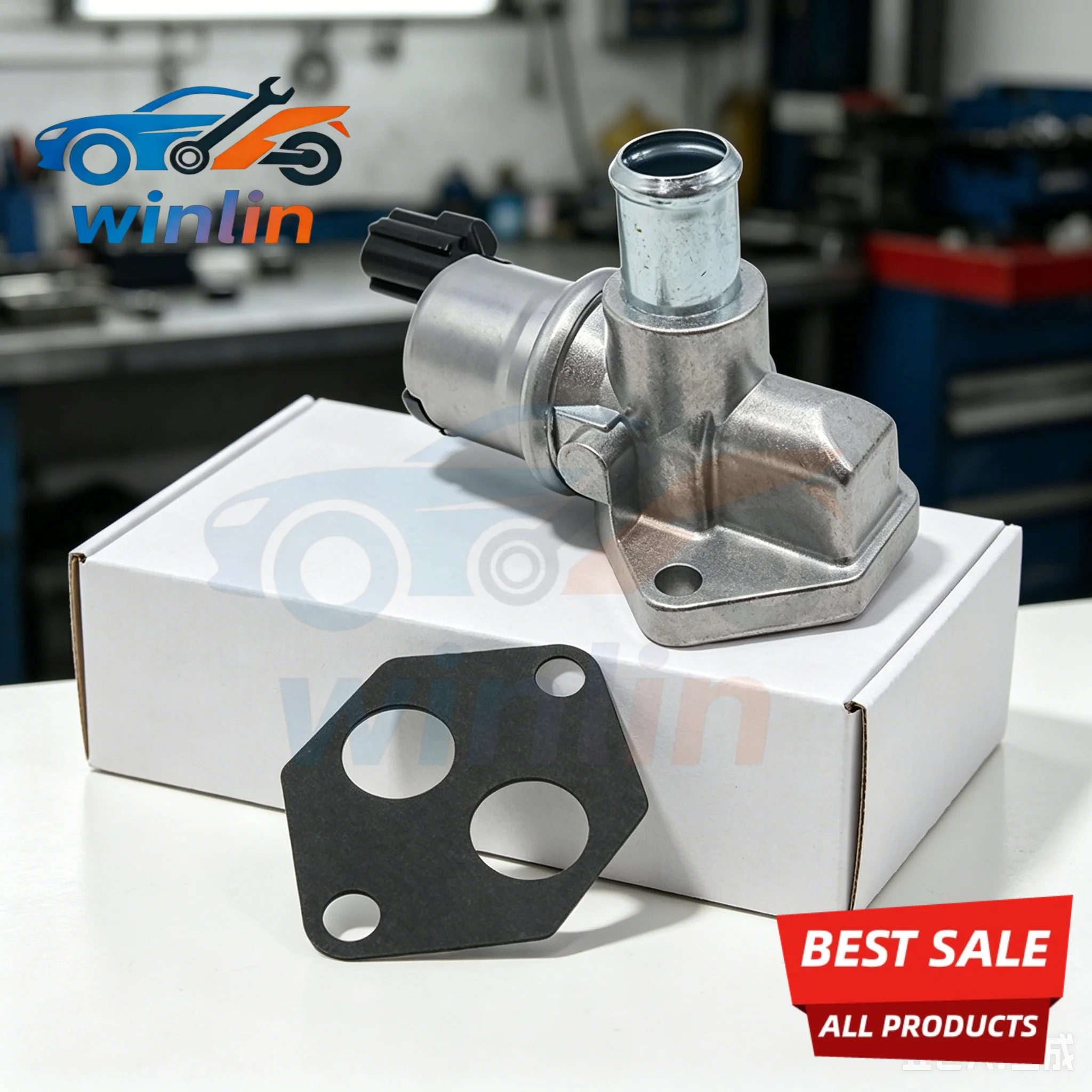 

OEM Idle Air Control Valve IAC IACV 2W7Z-9F715-BA For Ford Crown Victoria 2003-2006 Lincoln Town Mercury Grand Marquis