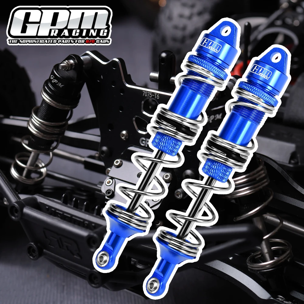 

GPM для ARRMA 1/7 FIRETEAM MOJAVE 1/8 Kraton Outcast Notorious 6S металлический задний амортизатор 135 мм ARA330779 ARA330622 ARA330849