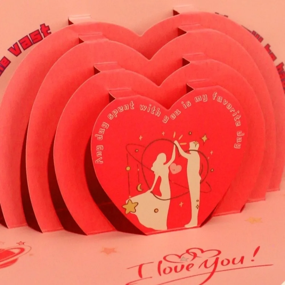 

HongBao 6/10 Slots Birthday Red Envelope 3D Folding Wish Lucky Cash Gift Bag Paper with Bowknot Money Bag Birthday Celebration