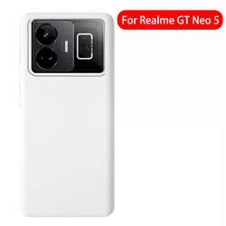 Original Case For Realme GT Neo 5 SE Soft Edge Hard Back Cover Genuine Silicone Shell