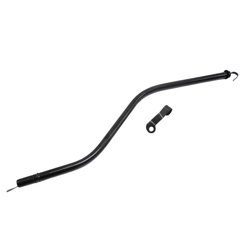 ABGH-트랜스미션 딥스틱 튜브 27인치 GM 쉐보레 TH350용 27인치 블랙 스틸 딥스틱 호스 터보 350 트랜스
