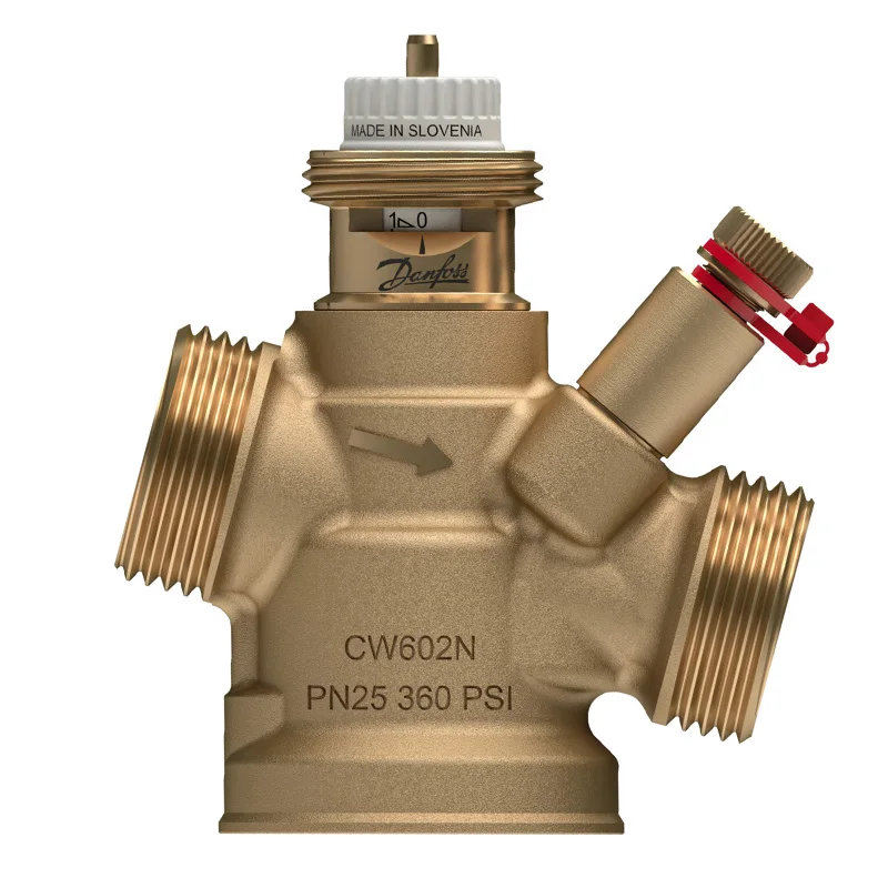 2026 Hot Sale for AB-QM 003Z8202 DN15 High Flow with Test Plugs PN25 Pressure Independent Balancing and Control Valve